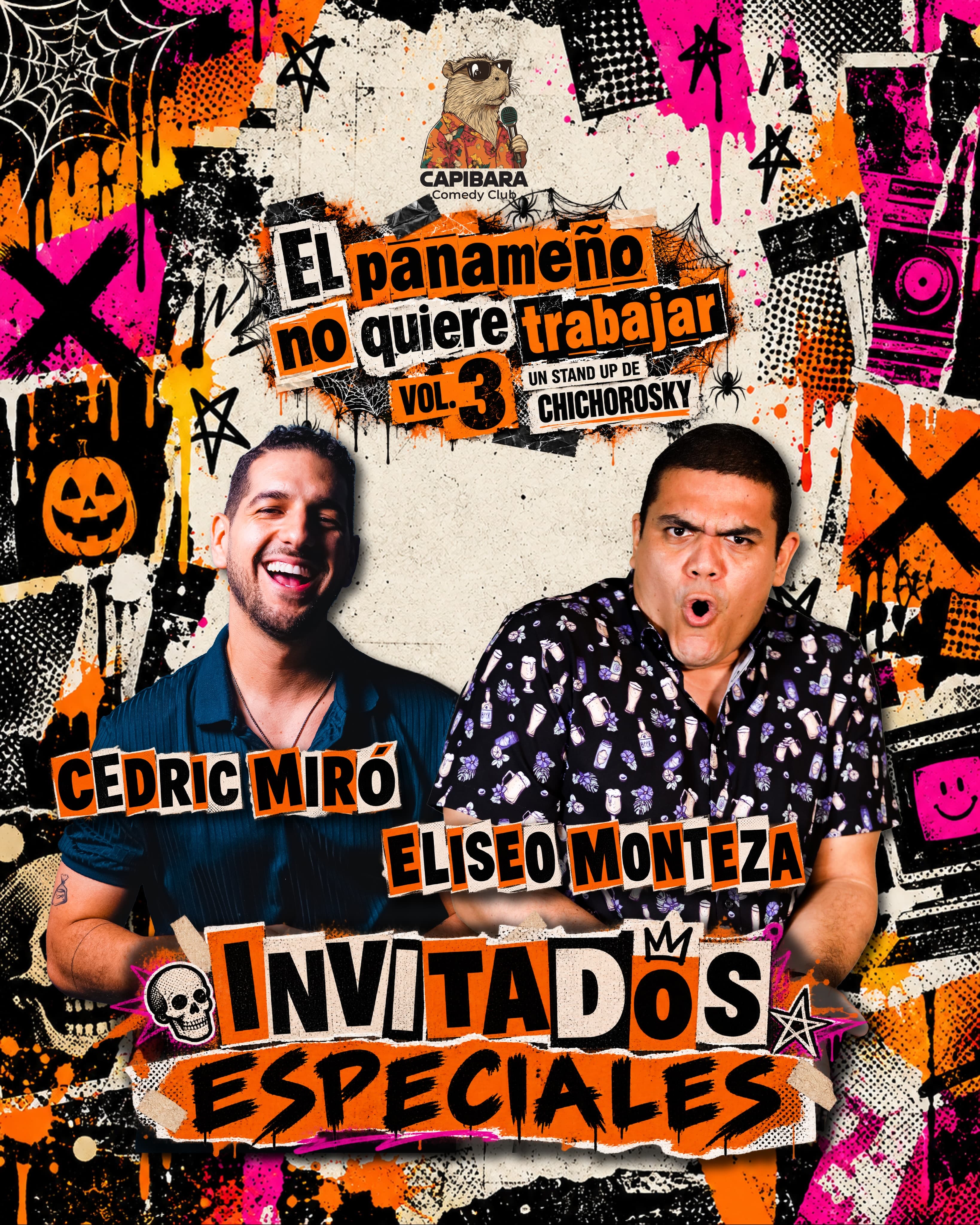 El panameño no quiere trabajar Vol. 3 (Capibara Comedy Club)